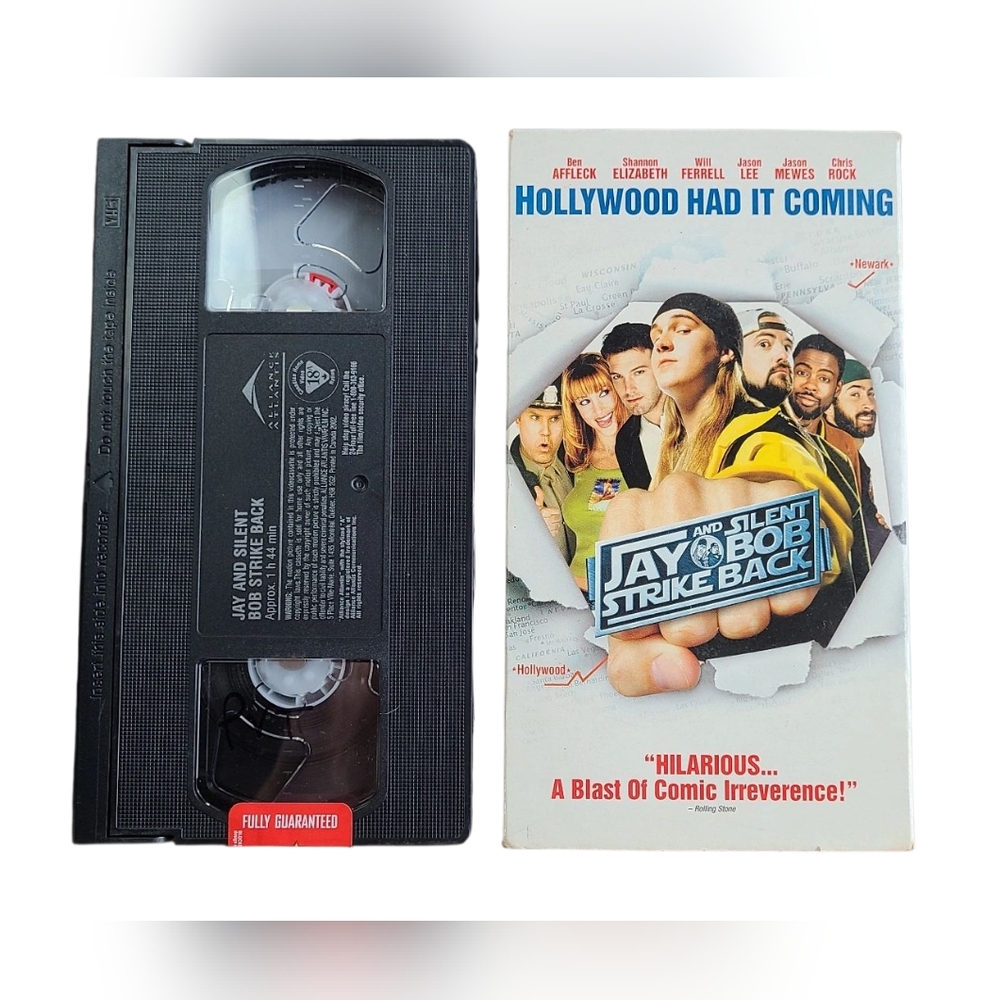 Jay and Silent Bob Strike Back VHS